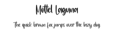 Mottel Laguna by Maulana Creative — Script Handwritten Font — thumbnail 1