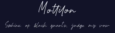 Mottilon by Salamahtype.com — Script Handwritten Font — thumbnail 2
