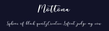 Mottona by Creative.Lafont — Script Handwritten Font — thumbnail 2
