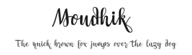 Moudhik by LittleWind Studio — Script Handwritten Font — thumbnail 1