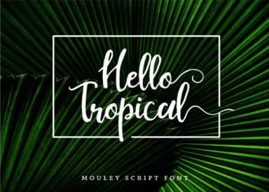 Mouley Font by NendesKombet — Script Handwritten Font — thumbnail 3
