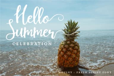 Mouley Font by NendesKombet — Script Handwritten Font — thumbnail 4