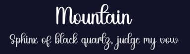 Mountain by FreshtypeINK — Script Handwritten Font — thumbnail 2