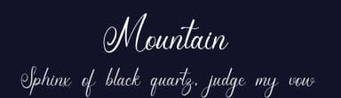Mountain by FreshtypeINK — Script Handwritten Font — thumbnail 2
