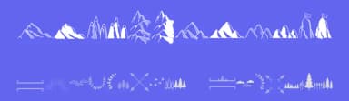 Mountains Set by lolisfresh — Dingbats Font — thumbnail 3