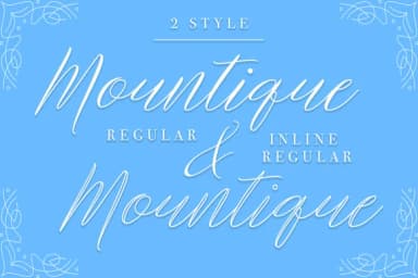 Mountique Font by Ian Mikraz — Script Handwritten Font — thumbnail 2