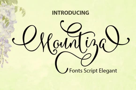 Mountiza Font by YanIndesign — Script Handwritten Font