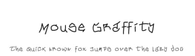 Mouse Graffity by Manfred Klein — Script Handwritten Font — thumbnail 1
