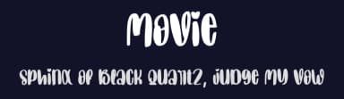 Movie by Scratchones — Script Handwritten Font — thumbnail 2