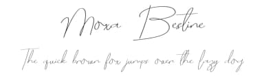 Moxa Bestine by ToniStudio — Serif Font — thumbnail 1