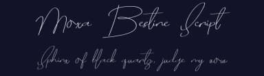 Moxa Bestine Script by ToniStudio — Script Handwritten Font — thumbnail 2