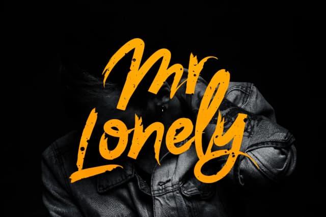 Mr. Lonely Font by ChekArt — Script Handwritten Font