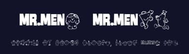 Mr Men by KiddieFonts — Dingbats Font — thumbnail 2