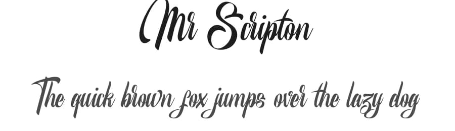 Mr Scripton by Unflea Studio — Script Handwritten Font