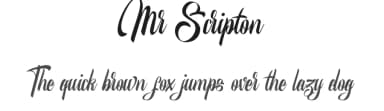 Mr Scripton by Unflea Studio — Script Handwritten Font — thumbnail 1