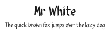 Mr White by Daniel Tampubolon — Script Handwritten Font — thumbnail 1