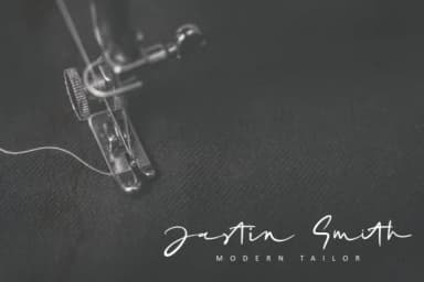 Mrs. Santhi Font by Abodaniel — Script Handwritten Font — thumbnail 3