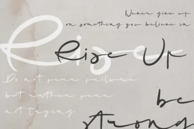 Mrs. Santhi Font by Abodaniel — Script Handwritten Font — thumbnail 7