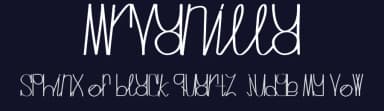 MrVanilla by MrVanilla — Script Handwritten Font — thumbnail 2
