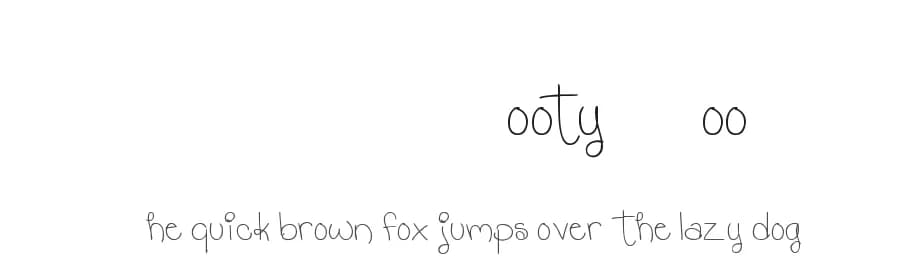 MTF Hooty Coo by Miss Tiina Fonts - MTF — Script Handwritten Font