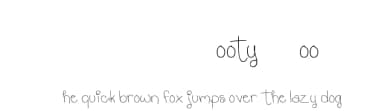 MTF Hooty Coo by Miss Tiina Fonts - MTF — Script Handwritten Font — thumbnail 1