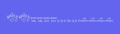 MTF Itty Bitty Baby by Miss Tiina Fonts - MTF — Dingbats Font — thumbnail 3
