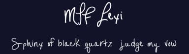 MTF Lexi by Miss Tiina Fonts - MTF — Script Handwritten Font — thumbnail 2