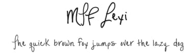MTF Lexi by Miss Tiina Fonts - MTF — Script Handwritten Font — thumbnail 1