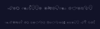 MTF Sweet Dings Nature by Miss Tiina Fonts - MTF — Dingbats Font — thumbnail 2