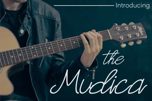 Mudica Font by attypestudio — Script Handwritten Font
