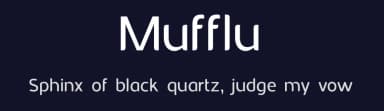 Mufflu by Lerima — Sans Serif Font — thumbnail 2