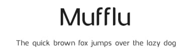 Mufflu by Lerima — Sans Serif Font — thumbnail 1