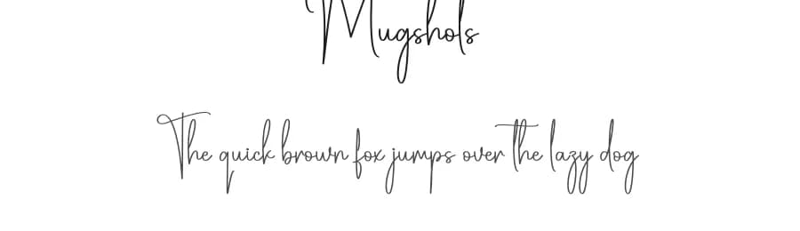Mugshots by Scratchones — Script Handwritten Font