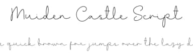 Muiden Castle Script by Graphicfresh — Script Handwritten Font — thumbnail 1