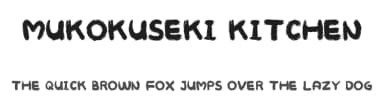 Mukokuseki Kitchen by Colorful Typhoon — Script Handwritten Font — thumbnail 1