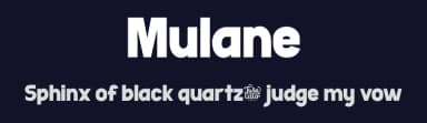 Mulane by twinletter — Sans Serif Font — thumbnail 2