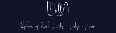 Mulla by yuliusparyadi.id — Script Handwritten Font — thumbnail 2