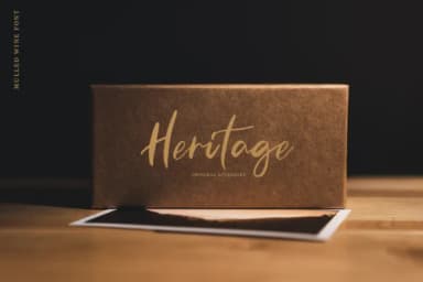 Mulled Wine Font by Pasha Larin — Script Handwritten Font — thumbnail 3