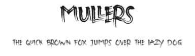 Mullers by Faisol Nur Wibowo — Script Handwritten Font — thumbnail 1