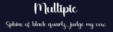 Multipie by Inermedia Studio — Script Handwritten Font — thumbnail 2