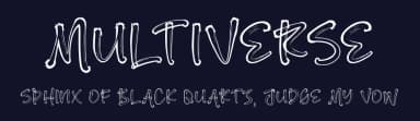 Multiverse by Perspectype Studio - Letterena.com — Script Handwritten Font — thumbnail 2