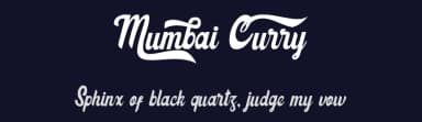 Mumbai Curry by Fontada — Script Handwritten Font — thumbnail 2