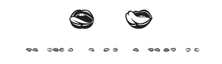 Mund by Vladimir Nikolic — Dingbats Font