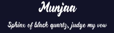 Munjaa by Forberas Club — Script Handwritten Font — thumbnail 2