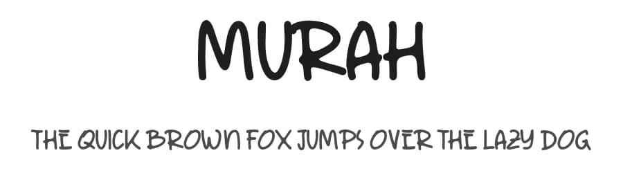 Murah by Afkari Studio — Script Handwritten Font — preview 1