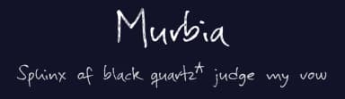 Murbia by Pizzadude — Script Handwritten Font — thumbnail 2