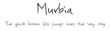 Murbia by Pizzadude — Script Handwritten Font — thumbnail 1