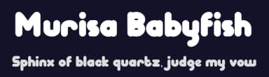 Murisa Babyfish by Murisa Studio — Sans Serif Font — thumbnail 2
