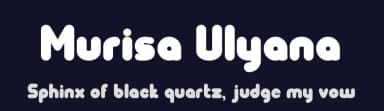 Murisa Ulyana by Murisa Studio — Sans Serif Font — thumbnail 2