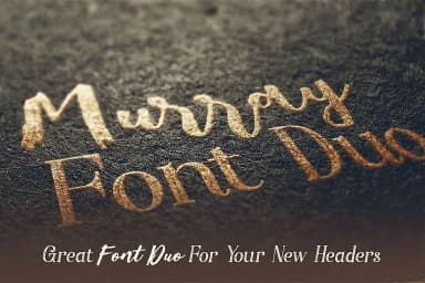 Murray Script Font Duo Font by JumboDesign — Script Handwritten Font — thumbnail 3